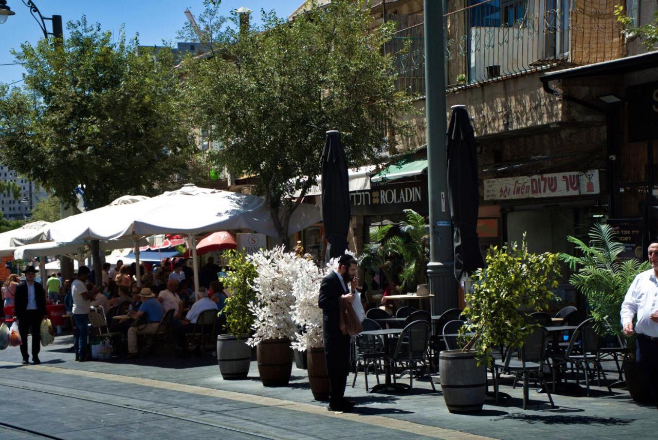 דירה לזוג על שוק מחנה יהודה Jerusalém Exterior foto